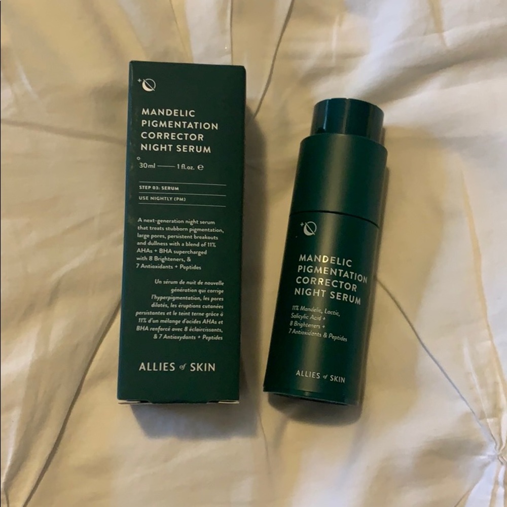 Allies of skin mandelic pigmentation night serum